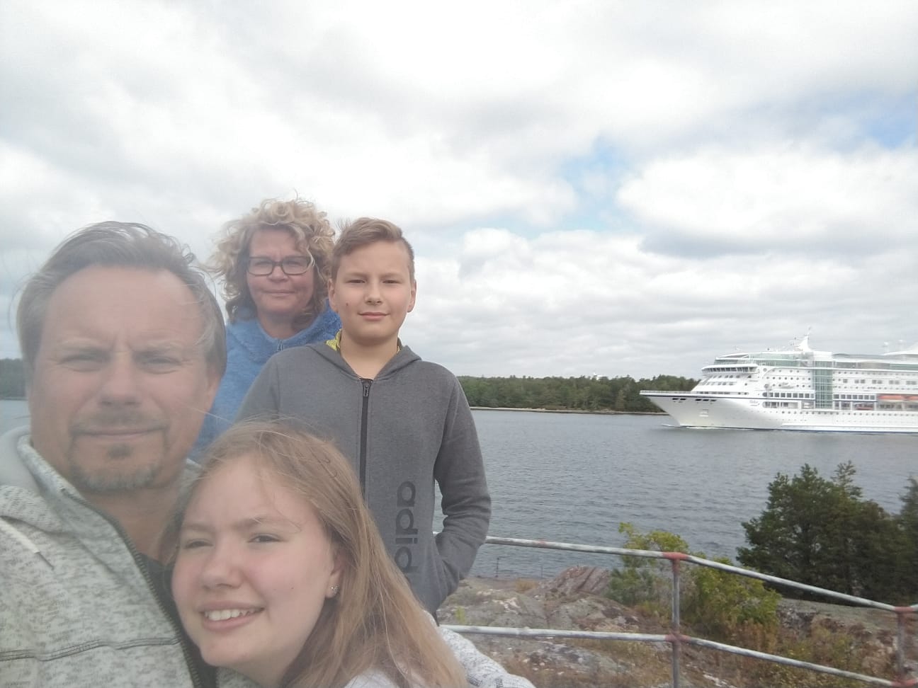 Siaröfortetin kalliolla